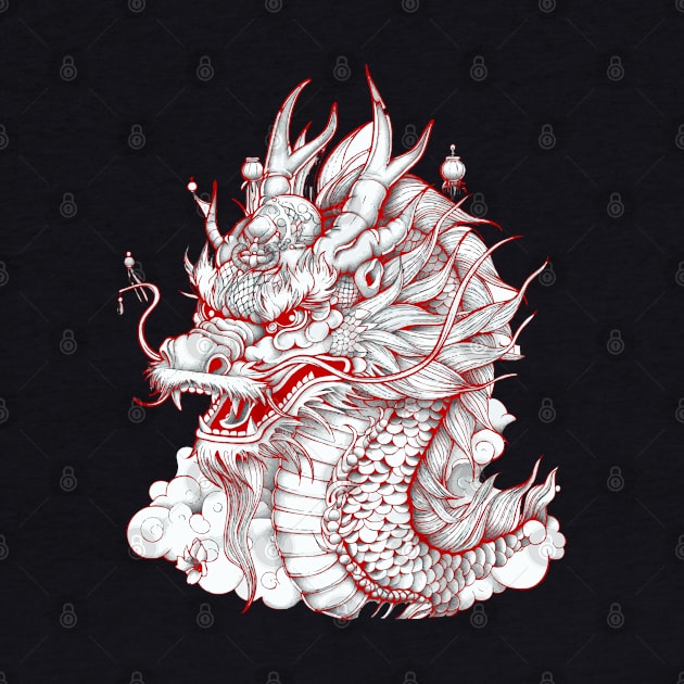 Red dragon by GraphGeek